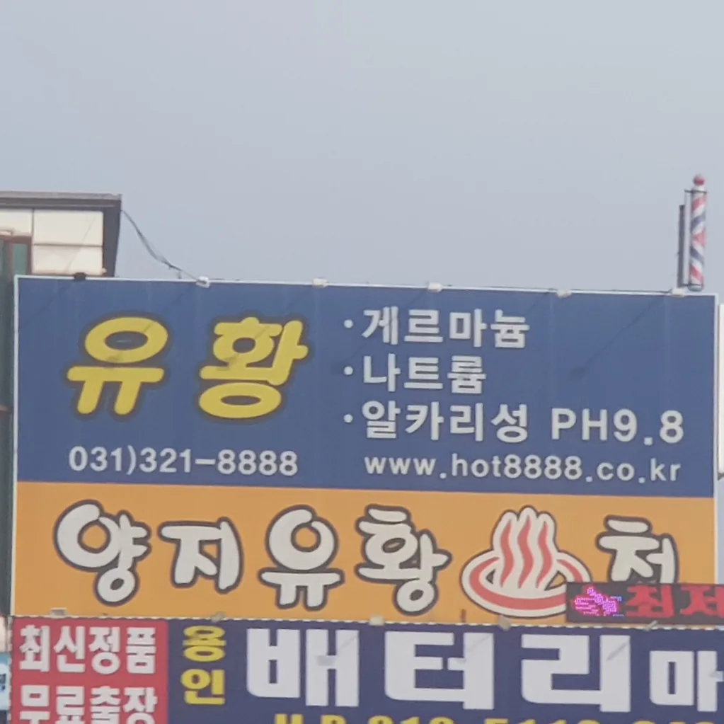 양지유황천 사진
